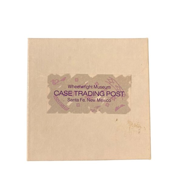 Native American Decorative Wood Ornament With Turquoise Accent - Picture 4 of 5